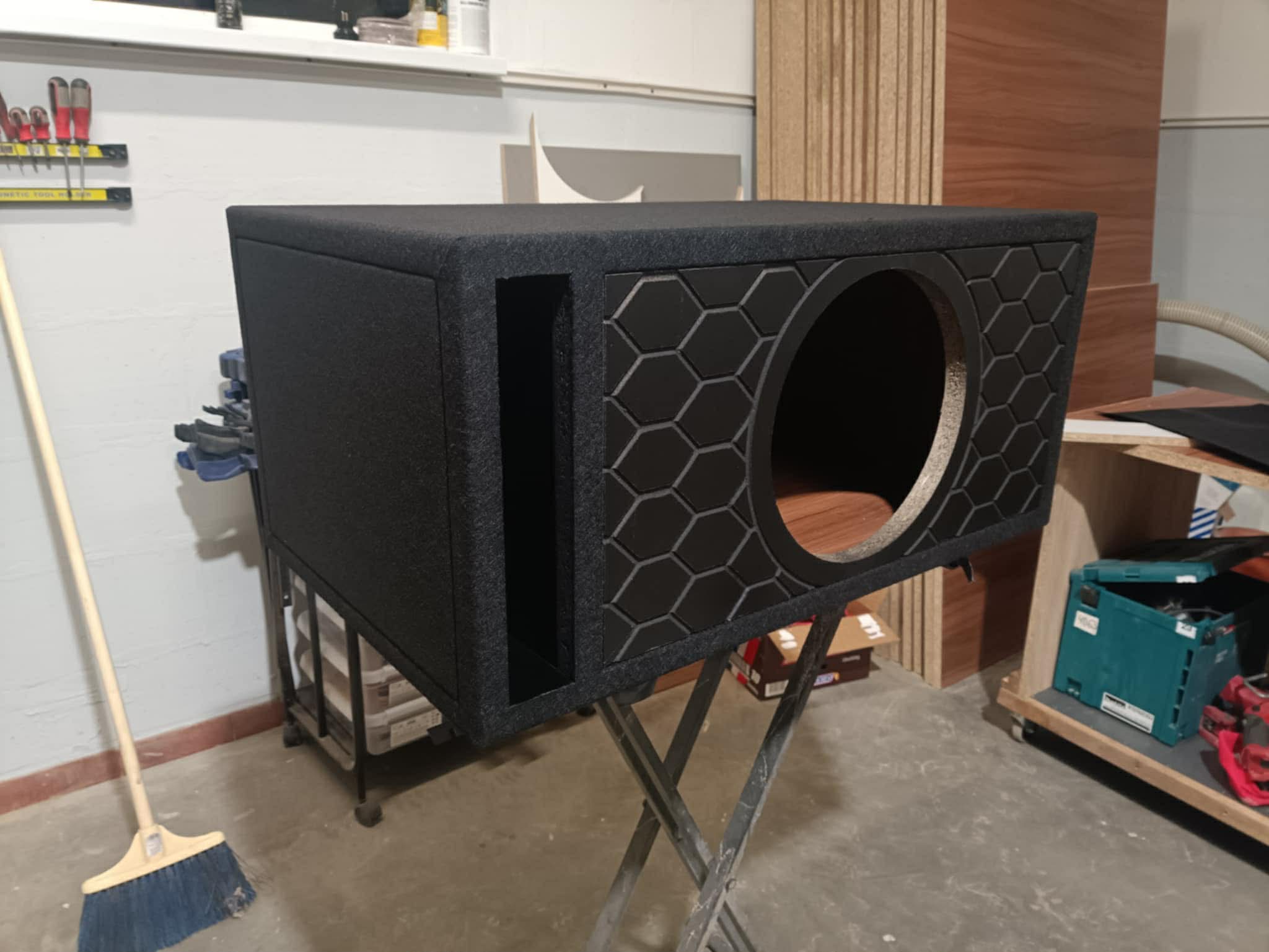 Custom subwoofer box